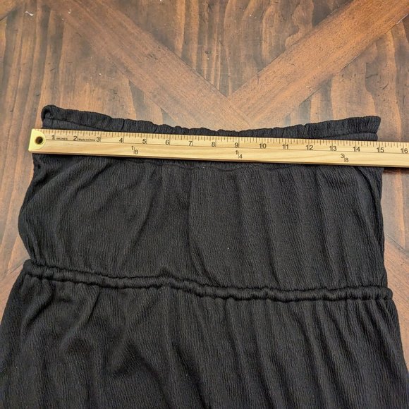 LOFT Strapless Drawstring Maxi Dress - Picture 8 of 9